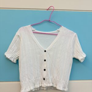 雙色拼接薄長袖